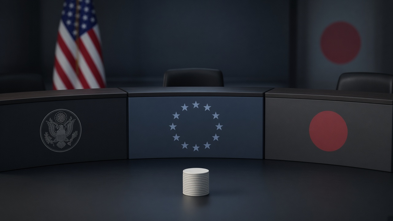 The Fed, ECB, and BOJ decide this week, and the stablecoin market has fallen $12.73 billion