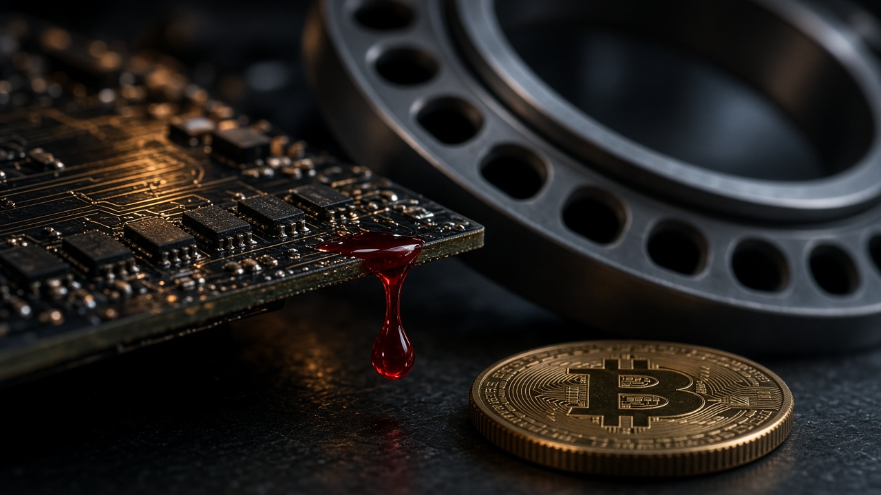 At 14:15 CoinMarketCap holds Bitcoin at $77,201, down 3.51 percent from yesterday's $80,013. Farside for 29 October records plus $17.2 million. Four days add up to plus $440.8 million. Liquidations are $1.54 billion. Hashrate is 1,045.3 exahash.