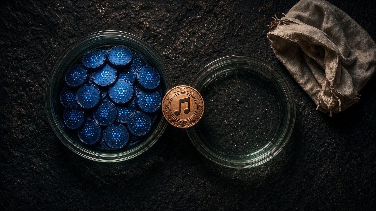 $SONG is at 0.04479 ADA, and DreamBigSwap added 3,244 ADA to reserves on Sunday